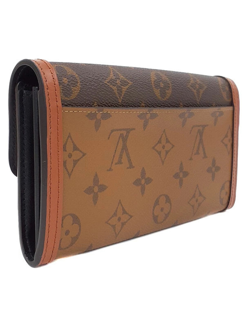 Louis Vuitton Wallet Dauphine Bi Long Monogram Portefeuille fold Sarah Brown
